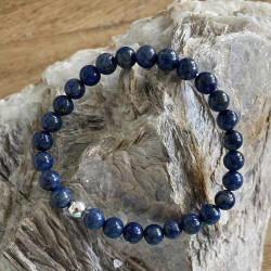 96: Armband Lapis Lazuli 16 cm